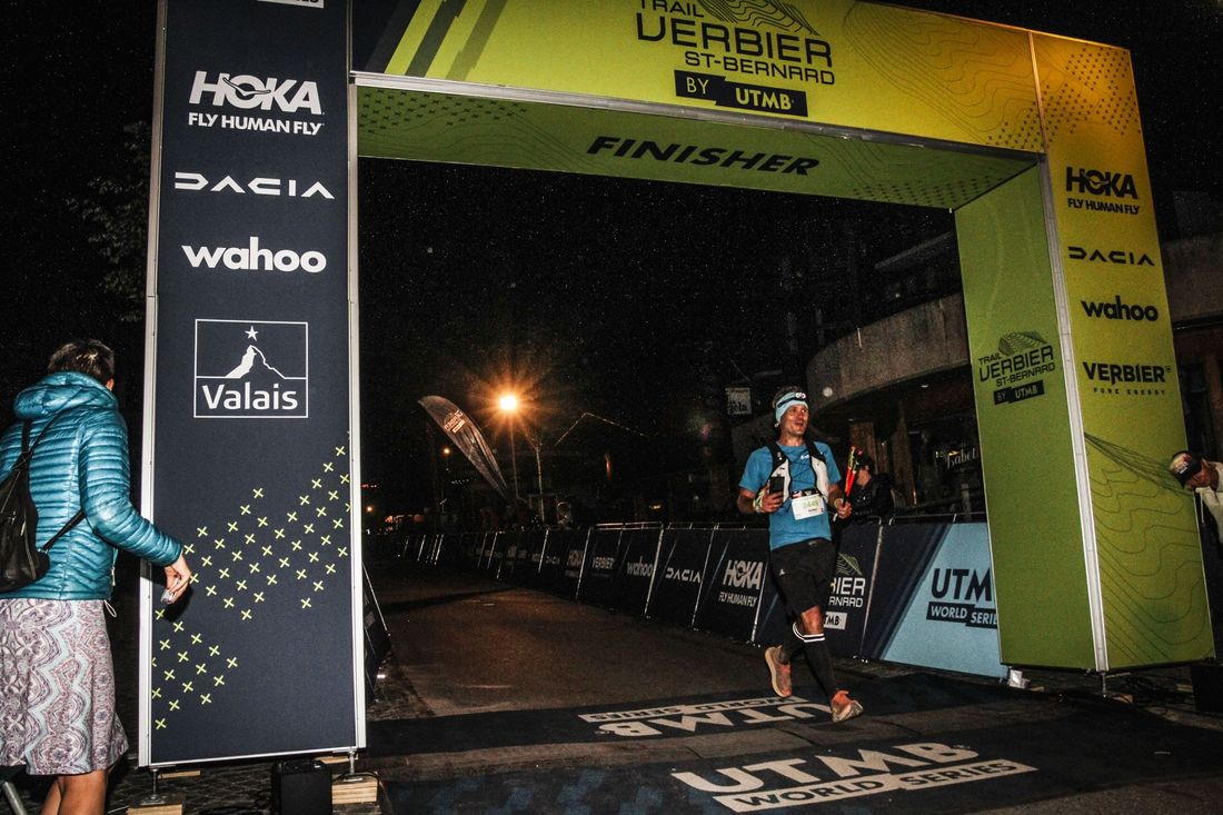 Volker finisht de Trail Verbier St-Bernard by UTMB X-Traversée in 2023